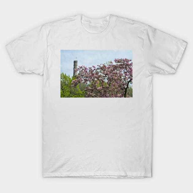 Blossoms and Watchers T-Shirt by srosu